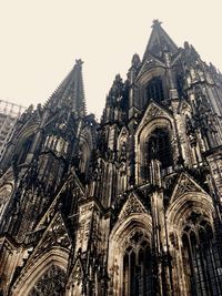 Low angle view of cathedral against sky