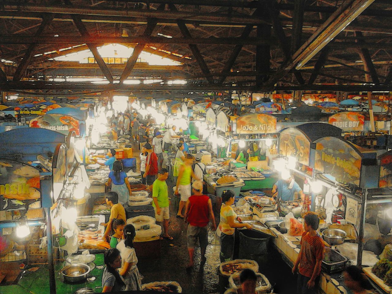 retail, market, large group of objects, market stall, variation, abundance, indoors, for sale, choice, large group of people, men, shopping, hanging, arrangement, store, person, consumerism, street market, multi colored