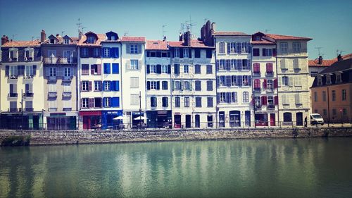 River with buildings in background