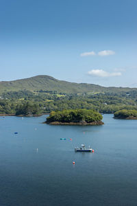 Glengarriff, west cork, ireland - august 28 2021 stunning irish town during the summer