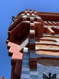 Low angle view of building against sky