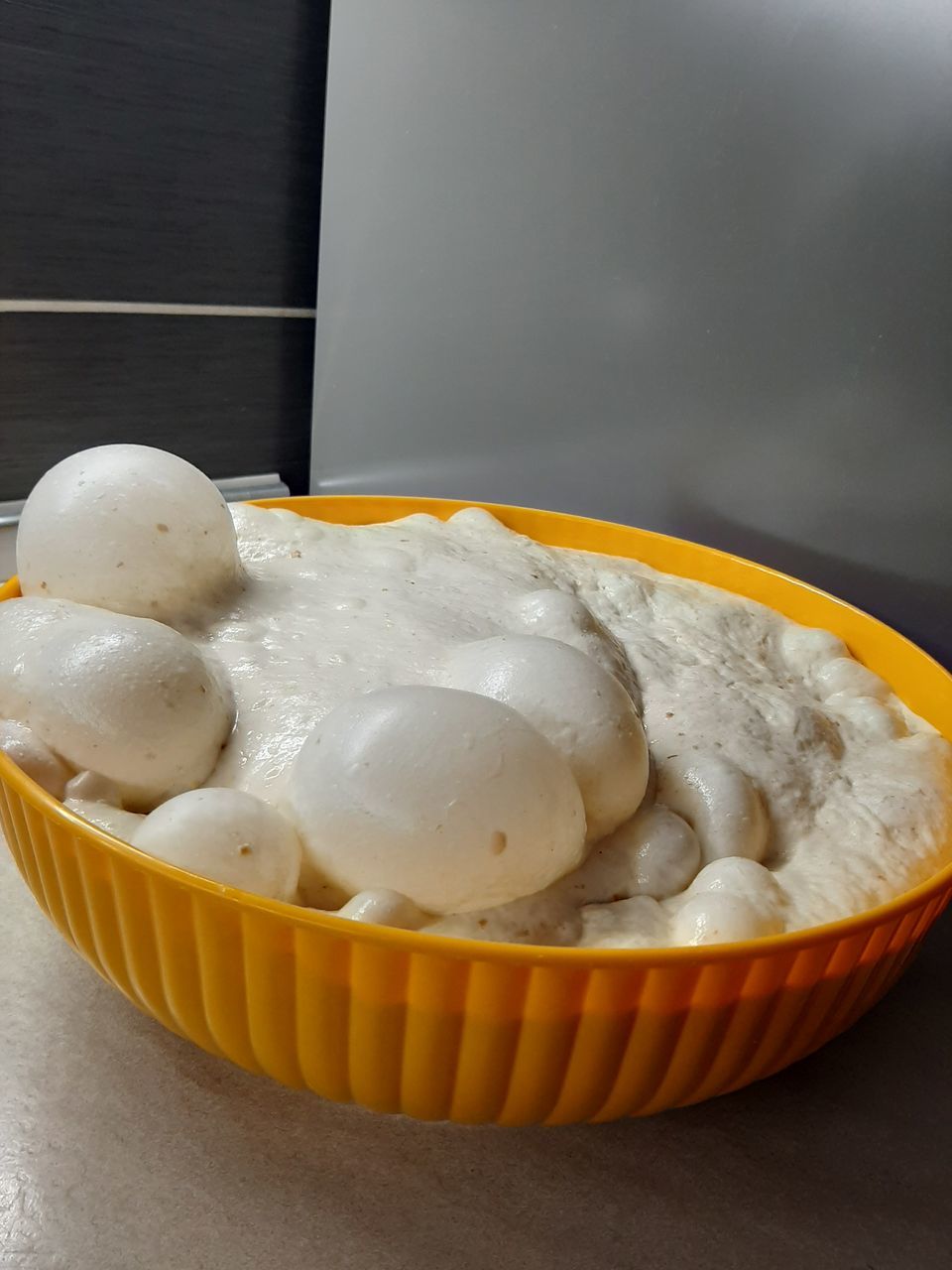 CLOSE-UP OF ICE CREAM IN BOWL