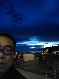 blue