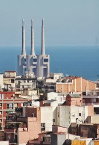 Buildings in city