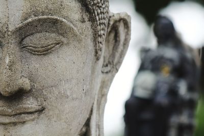 Close-up of buddha statue