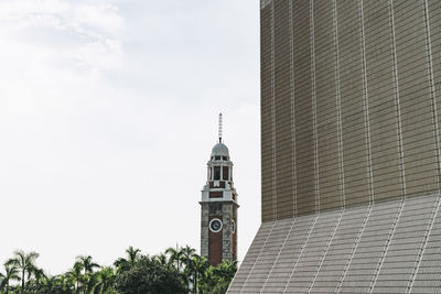 Low angle view of building against sky