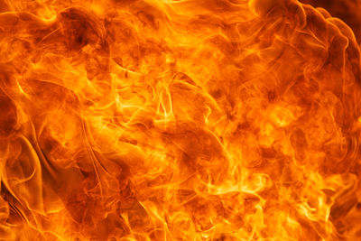 Close-up of fire