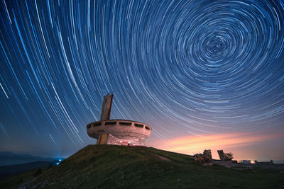 Scenic view of sky at night