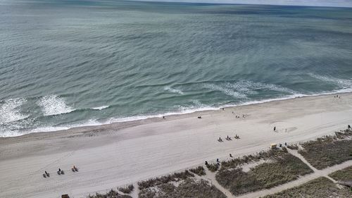Scenic view of beach