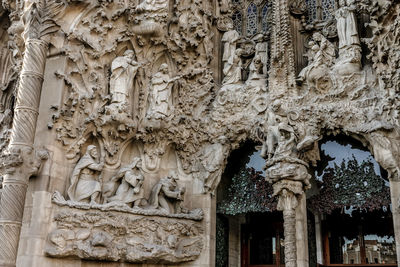 Low angle view of old building