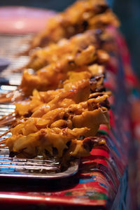 Close-up of food in plate