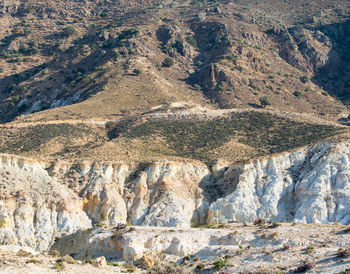 Volcanic crater stefanos in the lakki valley of the island nisyros greece