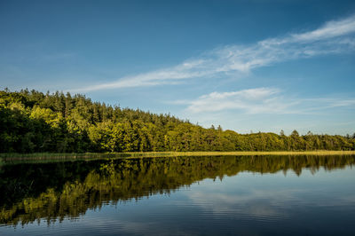 Overlooking silkeborg lake