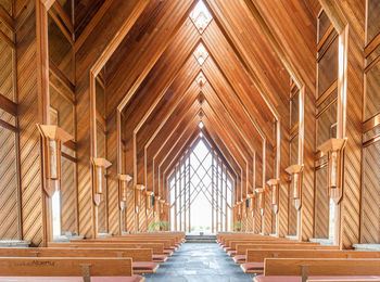 Corridor of building