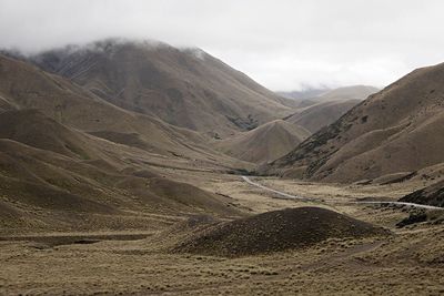 Scenic view of mountains