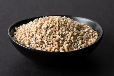 Close-up of food in bowl on table