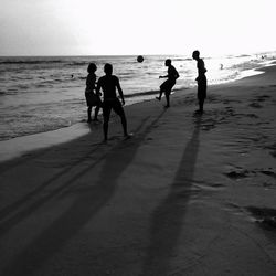 People on beach