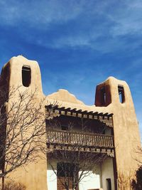 Low angle view of historical building