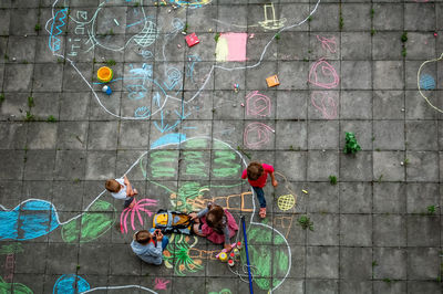 Close-up of brick wall