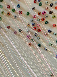 Full frame shot of multi colored lights