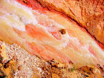 Rocks in sea