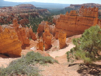 View of rock formation