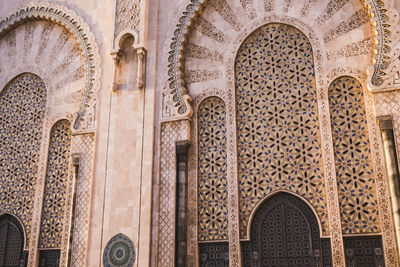 Low angle view of mosque