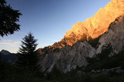 Scenic view of mountains