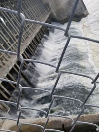 Full frame shot of a fence