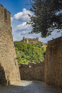 Old ruins against sky