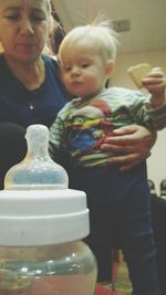 Close-up of baby