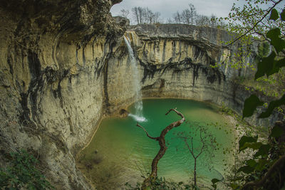 Scenic view of cave