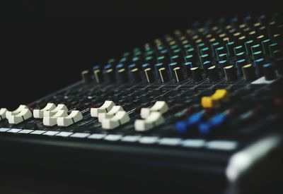 Close-up of computer keyboard