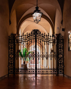 Interior of historic building