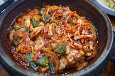 Close-up of food in bowl