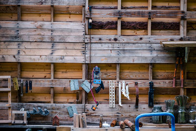 Man working at construction site