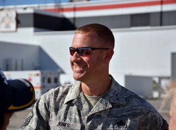 Portrait of man wearing sunglasses