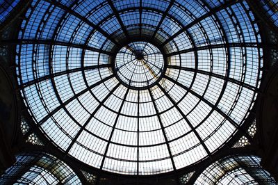 Directly below shot of skylight at duomo di milano