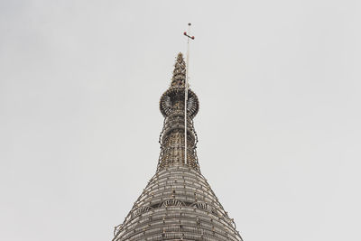 Low angle view of building against sky
