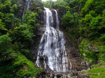 Waterfall in forest