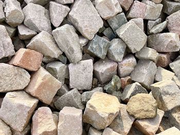 Full frame shot of rocks