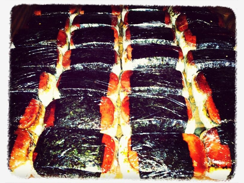 Look out LAKESIDE MUSTANGS here comes the musubis!!! Made 28 in less than an hour!!