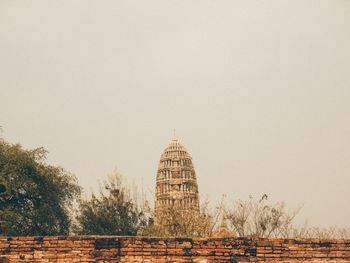 View of building against clear sky