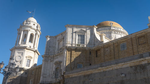 Low angle view of building against sky