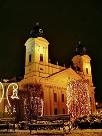 Low angle view of church