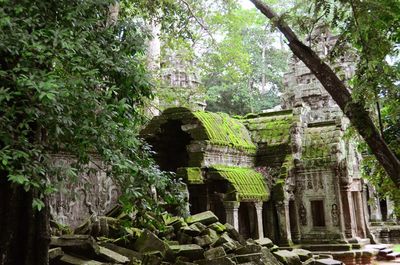 View of old ruin building