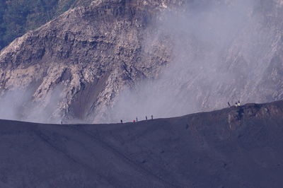 Panoramic view of road against sky