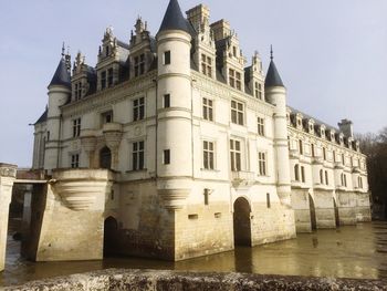 Low angle view of historical building