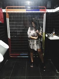 Young woman using mobile phone