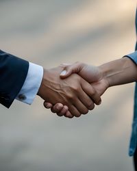 holding hands